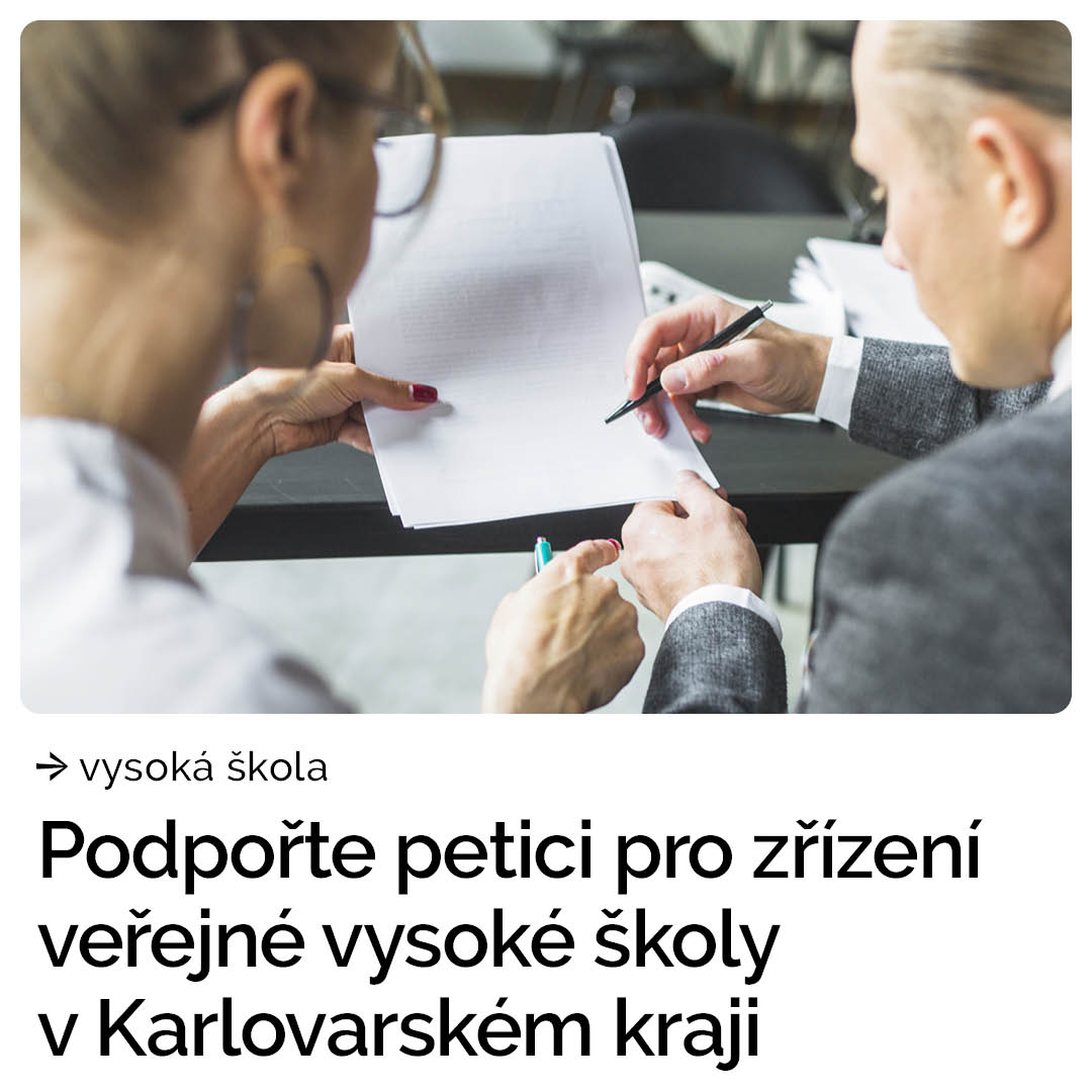 KARP podporuje aktivitu spolku Academus pro vznik veřejné vysoké školy v regionu