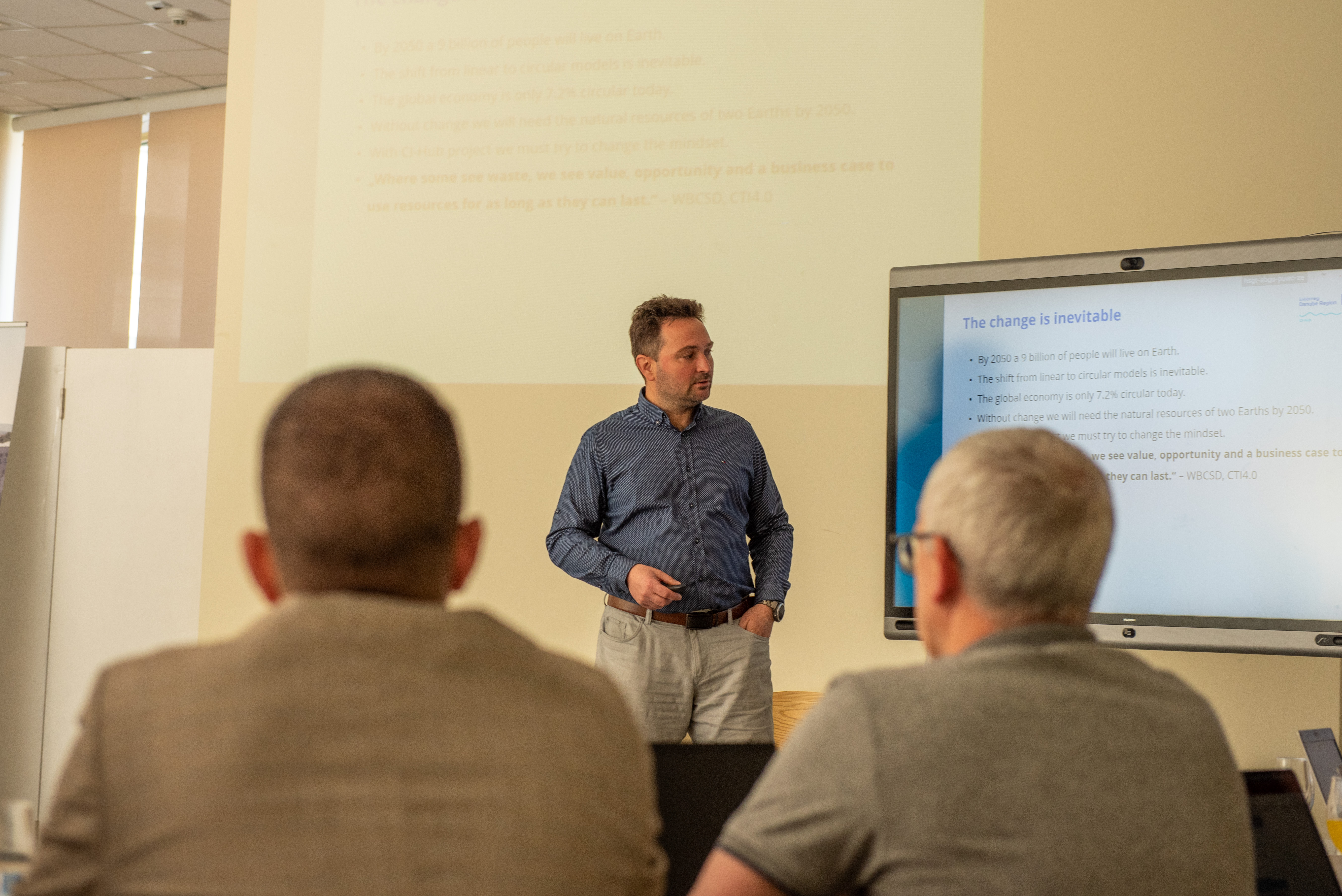 Cirkulární budoucnost v praxi:    Mezinárodní školení CI-Hub Training Academy